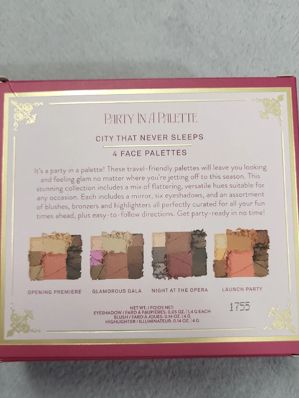 NIB Laura Geller Face Palette "Opening Premiere" - Picture 10 of 12